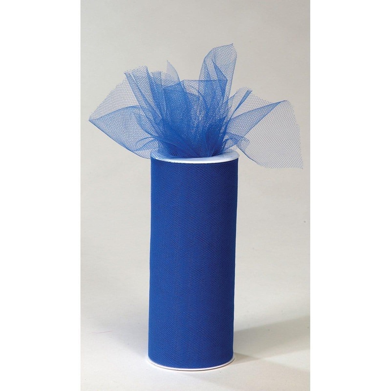 Tulle Roll - Royal Blue 6 in. x 25 yds