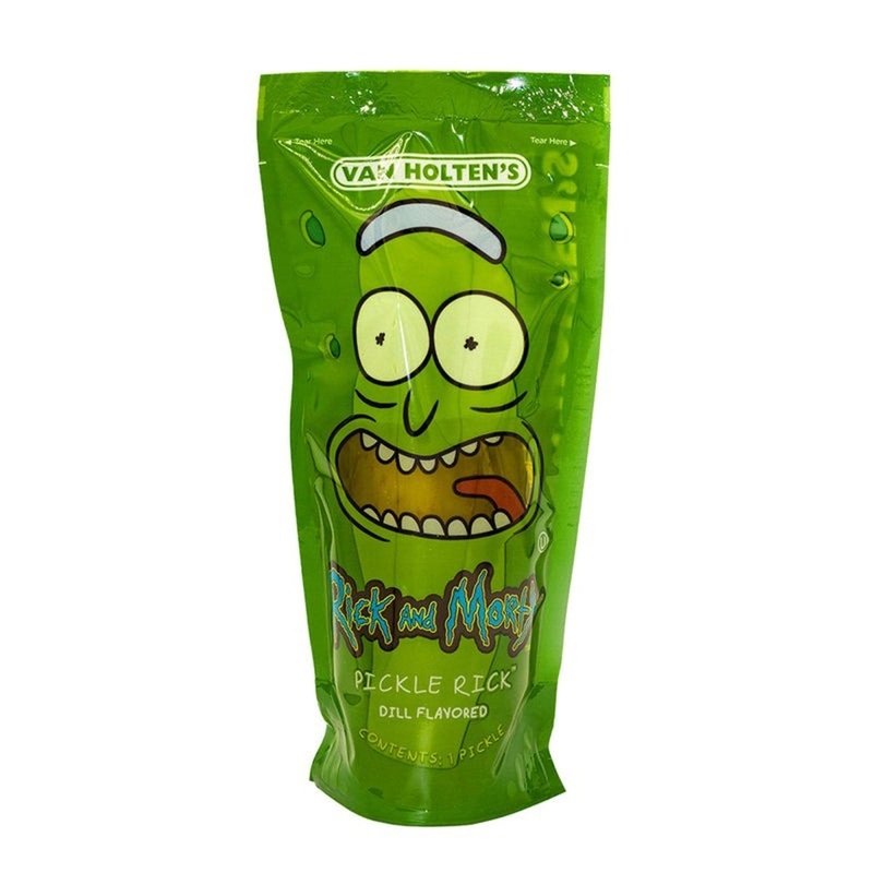 Van Holten's Dill Pickle, Pickle Rick, Rick and Morty, 200g, 1 Count