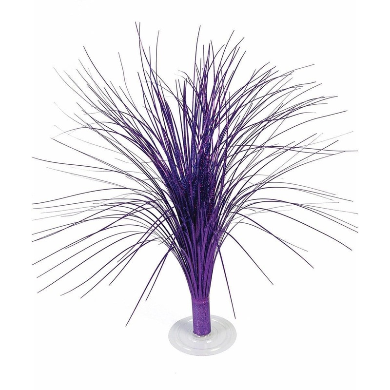 18 In. Fountain Centerpiece - Purple Holographic
