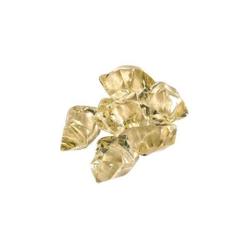 Acrylic Crystal Ice Decor - Champagne 454 g