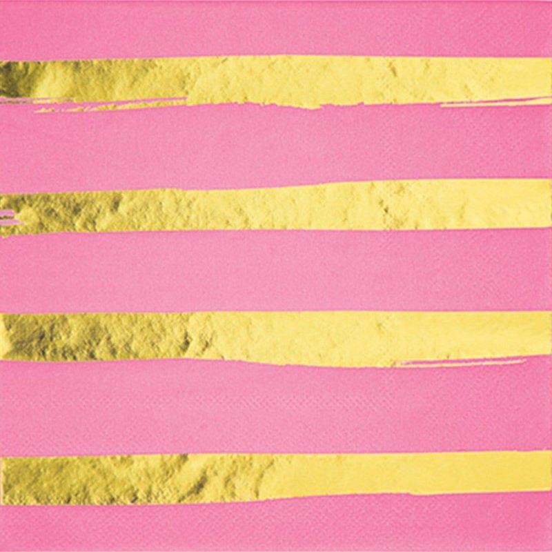 Candy Pink Lunch Napkins, 16 per Package