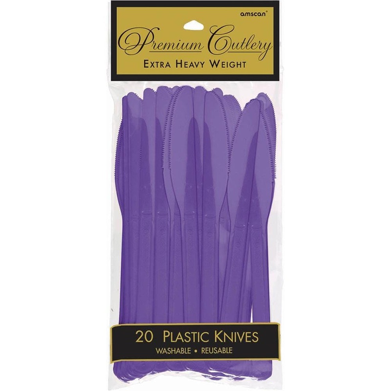 Plastic Knives - Purple 20/pkg.