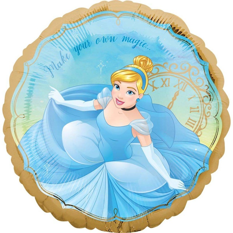Princess Cinderella Foil Balloon, 18 Inches