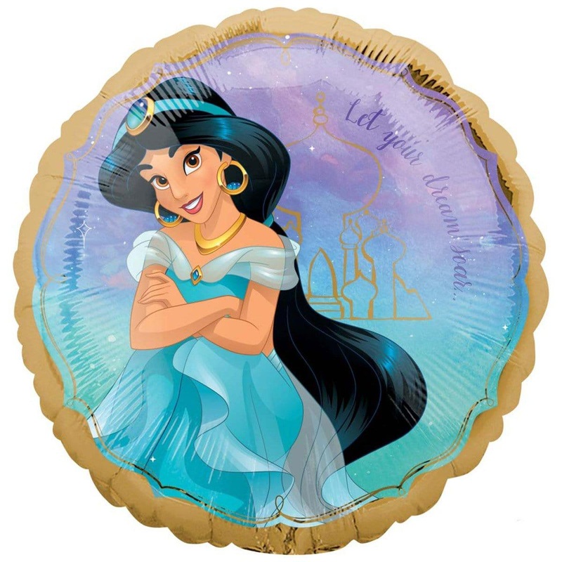Princess Jasmine Foil Balloon, 18 Inches