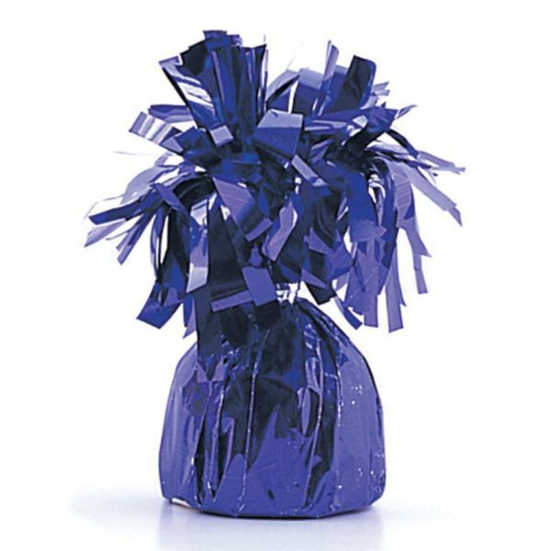 Purple Foil Balloon Weight