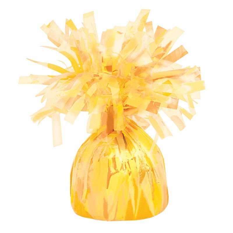 Yellow Foil Balloon Weight