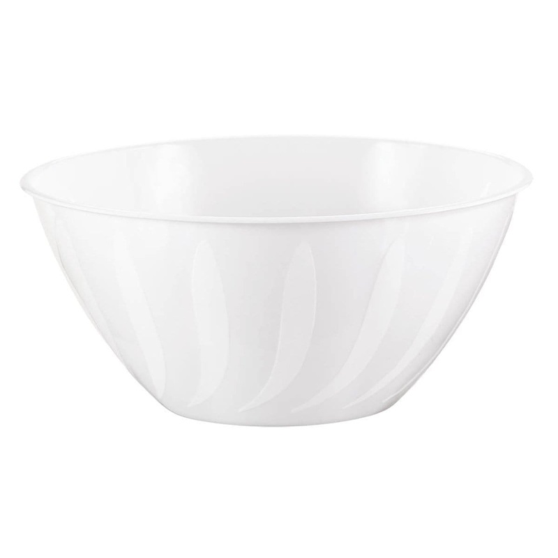 Plastic Bowl - White 160 oz