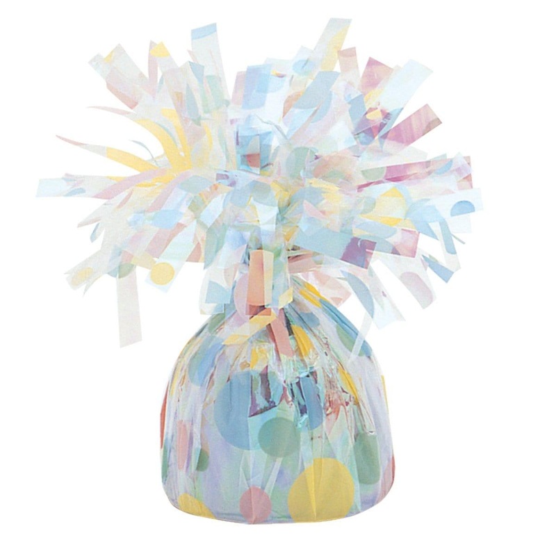Polka Dot Foil Balloon Weight
