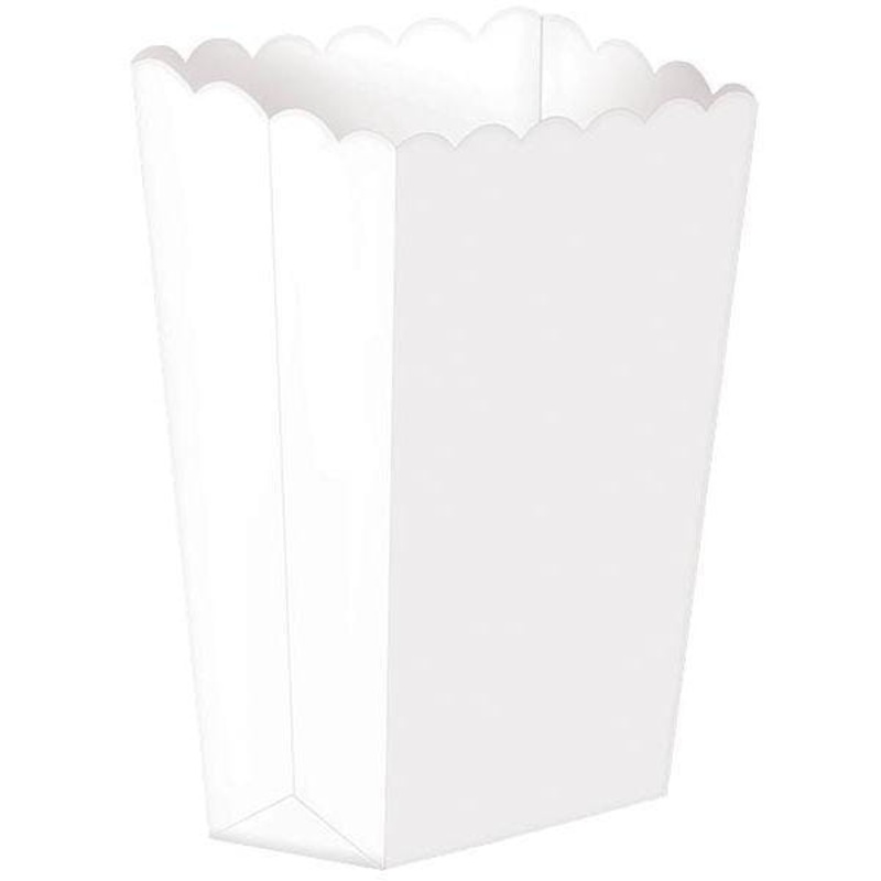 Popcorn Box - White 5/pkg.