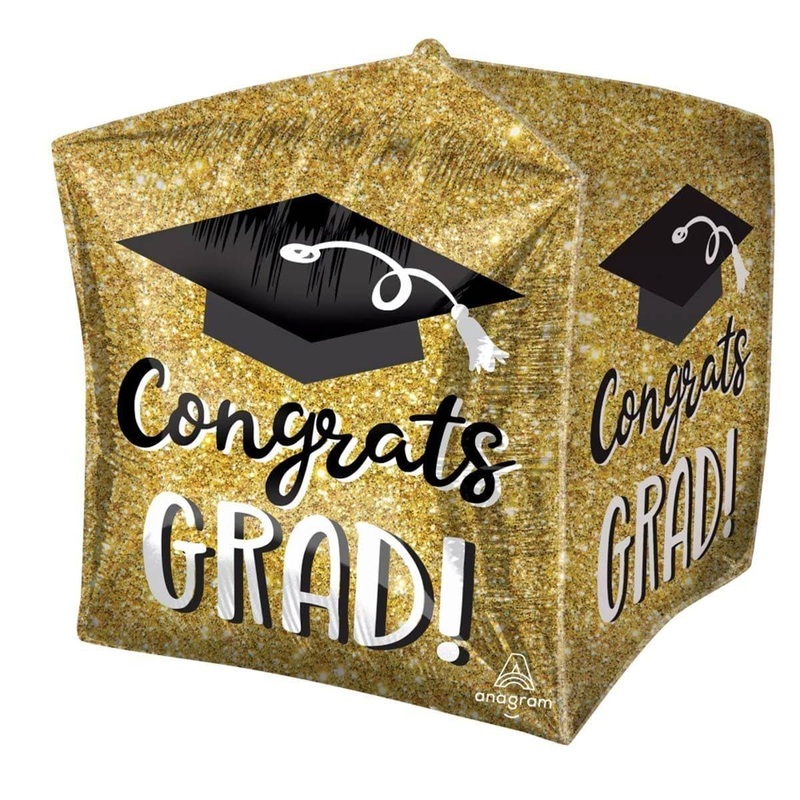 Congrats Grad Cubez Balloon