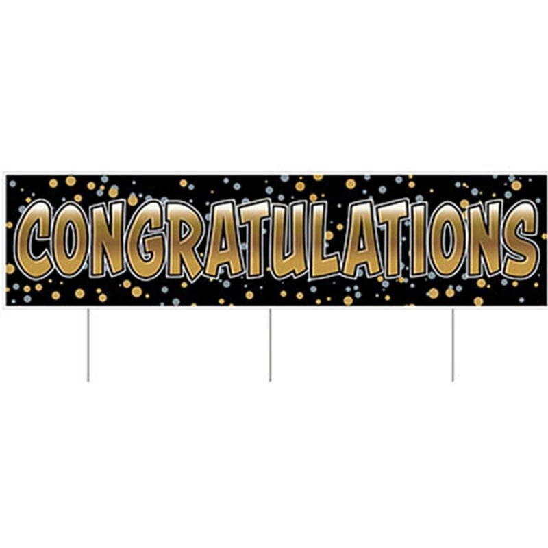 Congratulations Yard Sign