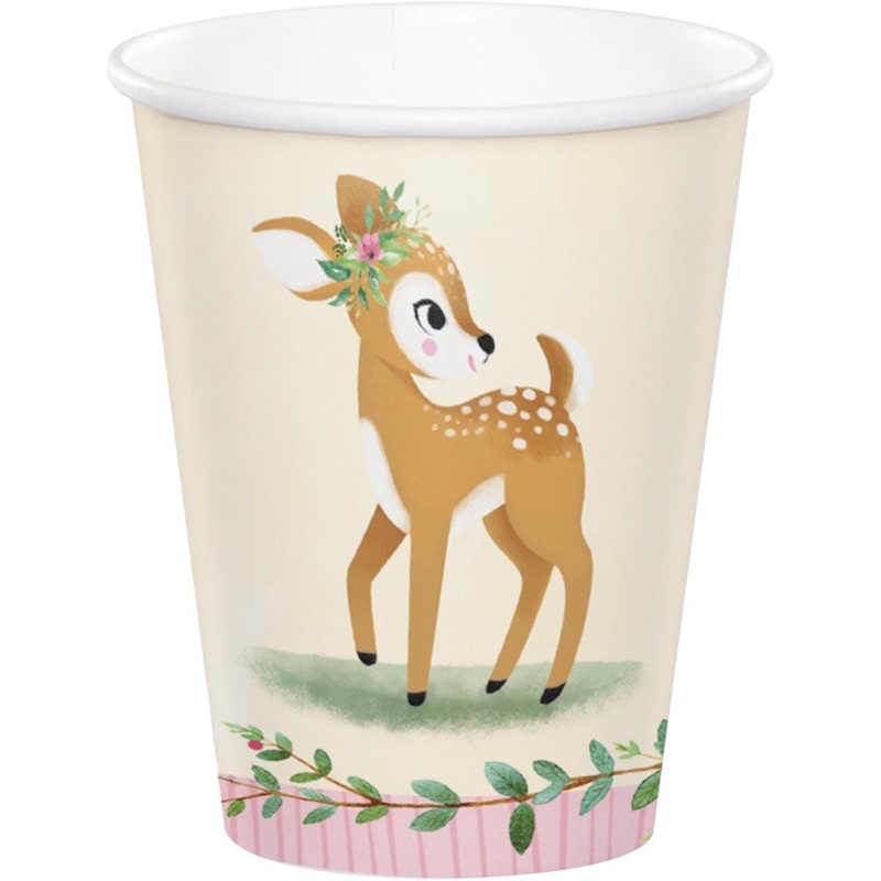 Deer Little One Cups 9 oz., 8 Count