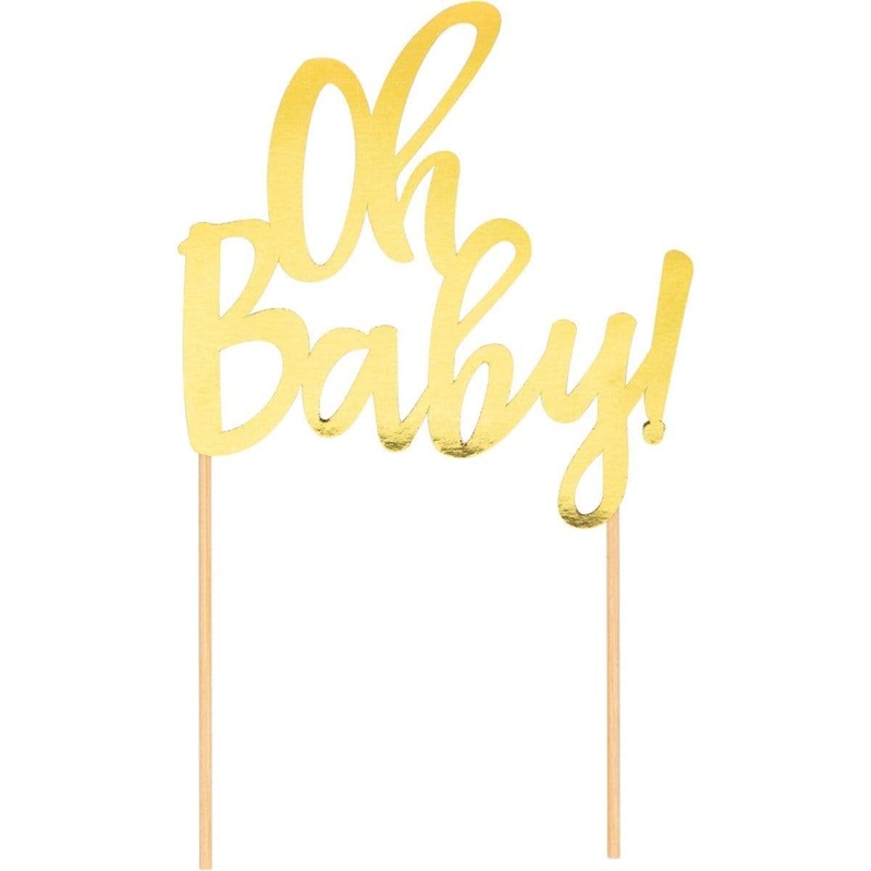 Oh Baby Cake Topper