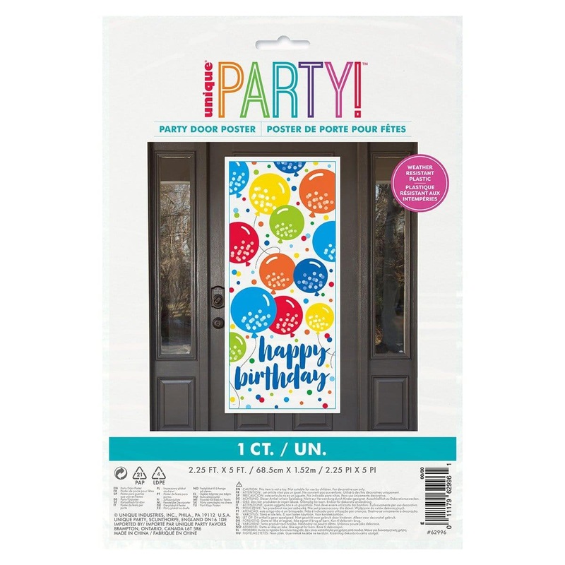 Balloon Door Poster