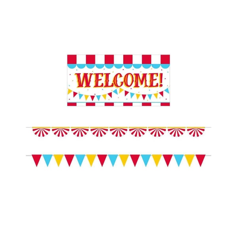 Carnival Banner Kit, 3 Count