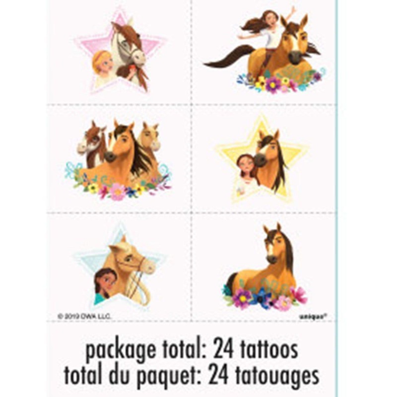 Spirit Tattoo Sheet, 4 Count
