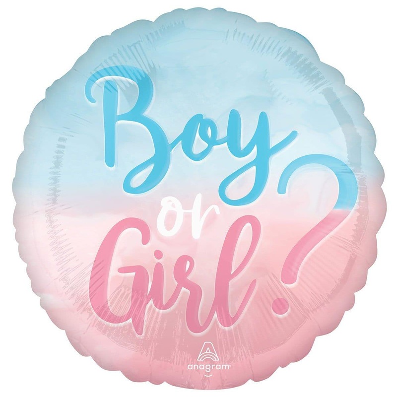 Boy Or Girl? Foil Balloon, 18 Inches