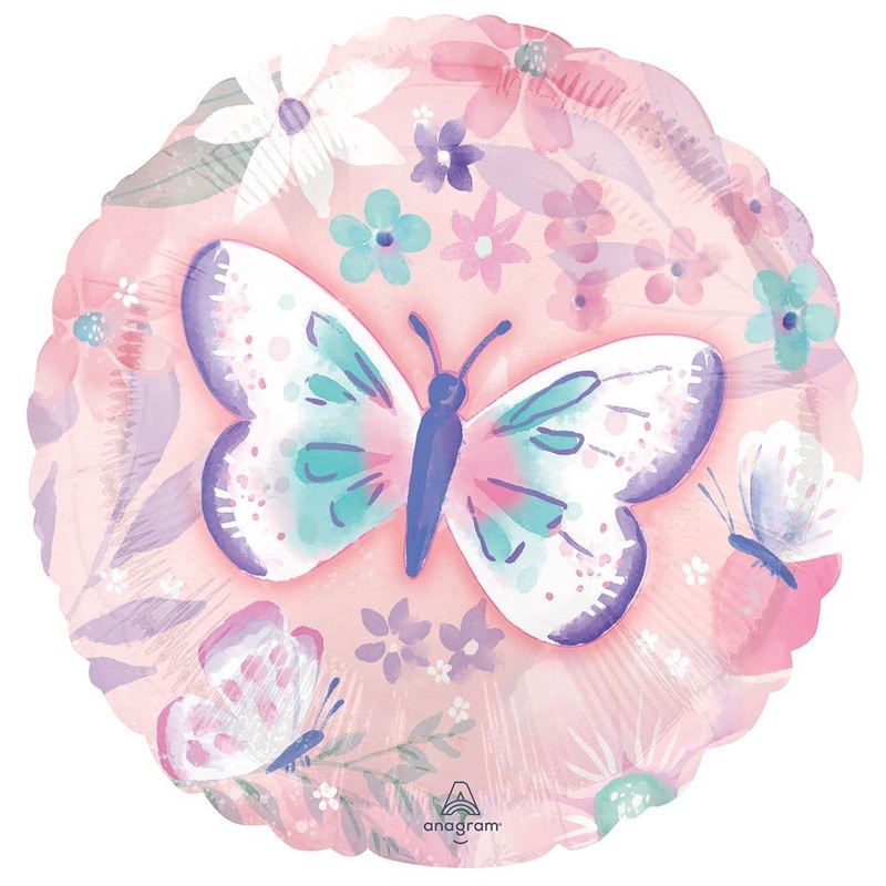 Butterfly Mylar Balloon, 18 Inches