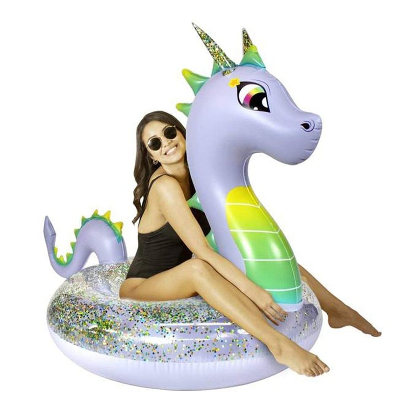 Glitter Dragon Pool Tube