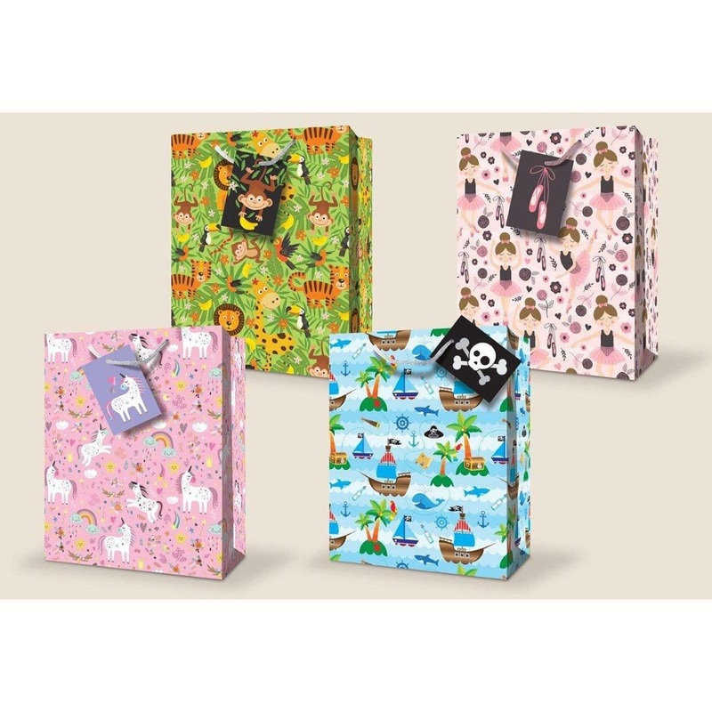 Large Gift Bag for kids, Assortment, 1 Count