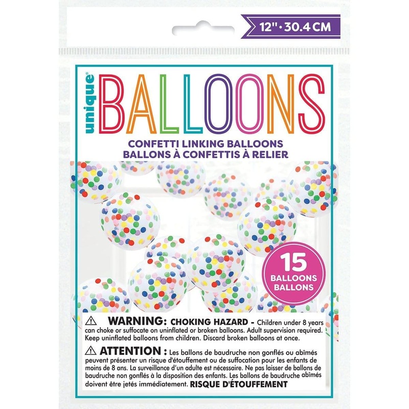 Rainbow Balloon Garland
