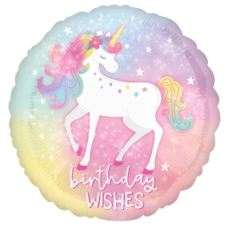 Unicorn Foil Balloon, 18 Inches