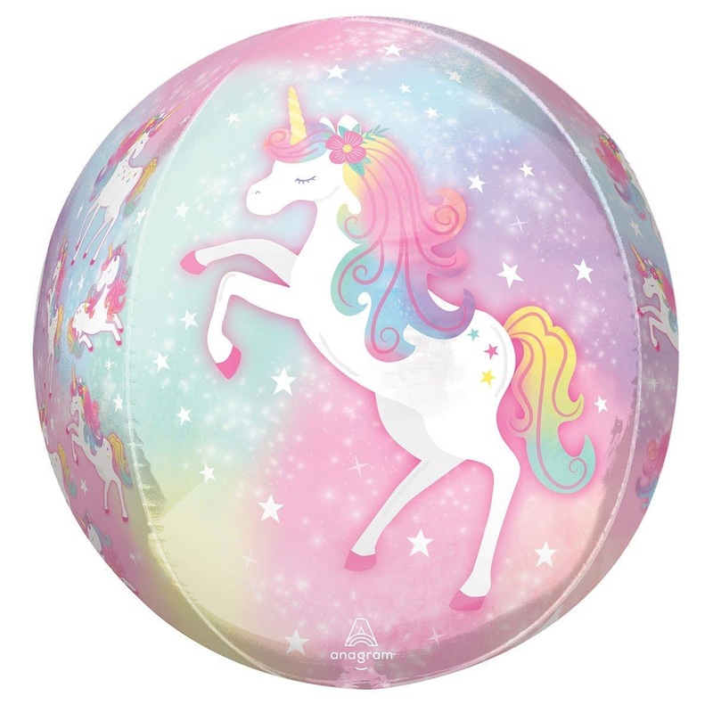 Unicorn Orbz Balloon