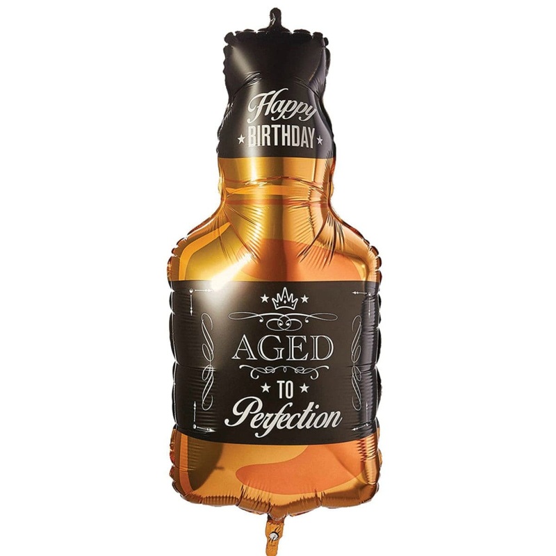 Whisky Bottle Supershape Foil Balloon