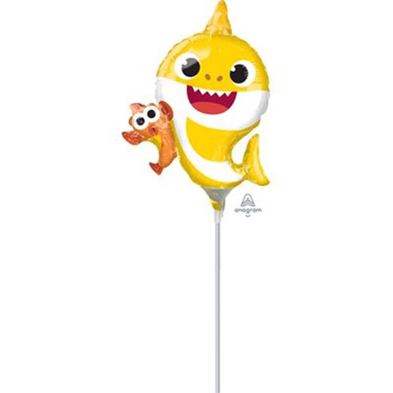 Air Filled Baby Shark Foil Balloon