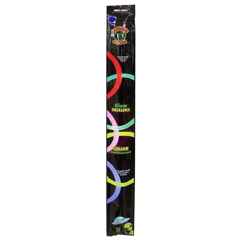 Blue Glow Necklace, 2 Count