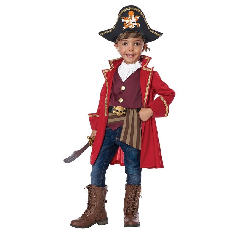 Cap'n Shorty Costume for Toddlers 3T-4T