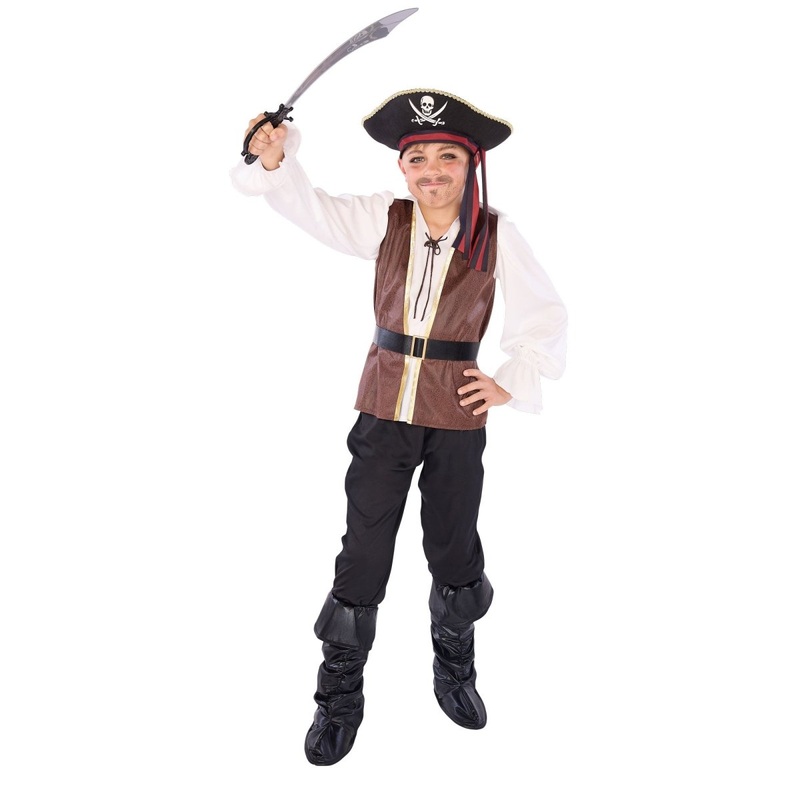 Captain of the Sea Costume for Kids 8-10