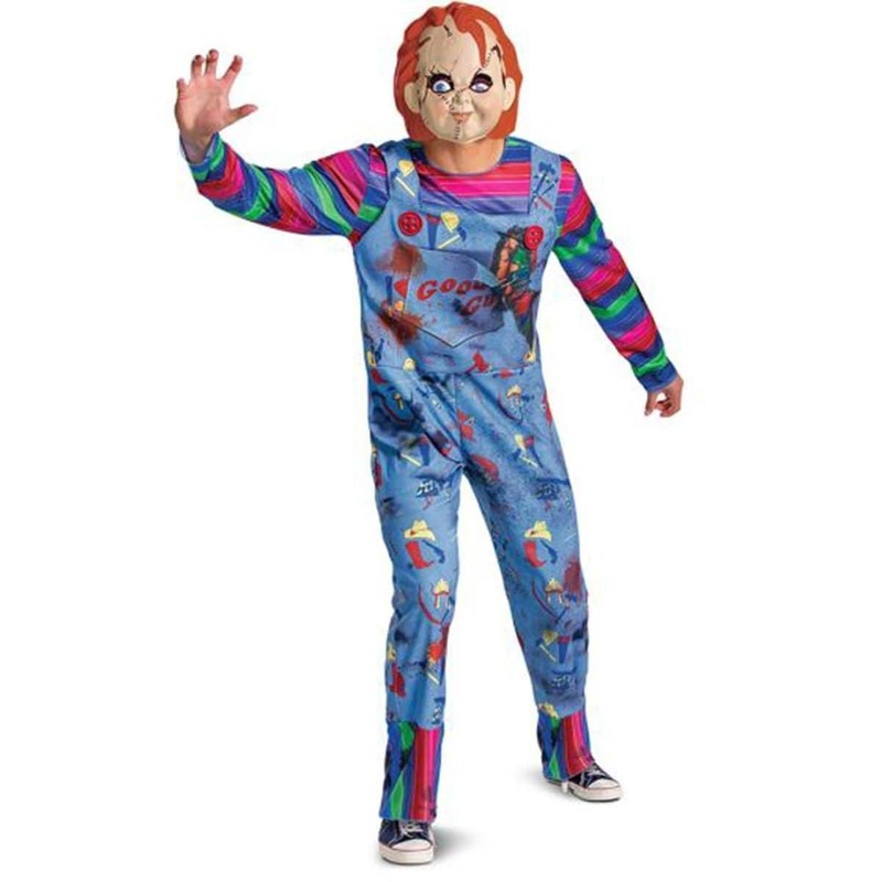 Chucky Deluxe Costume for Adults, Chucky M
