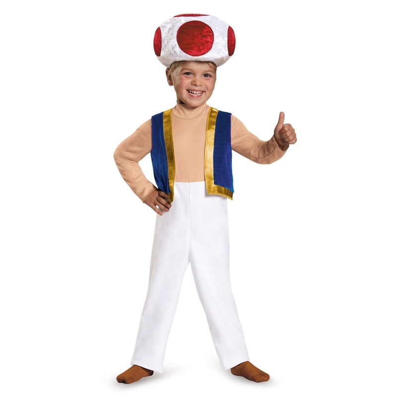 Toad Costume for Toddlers, Super Mario Bros. 2T
