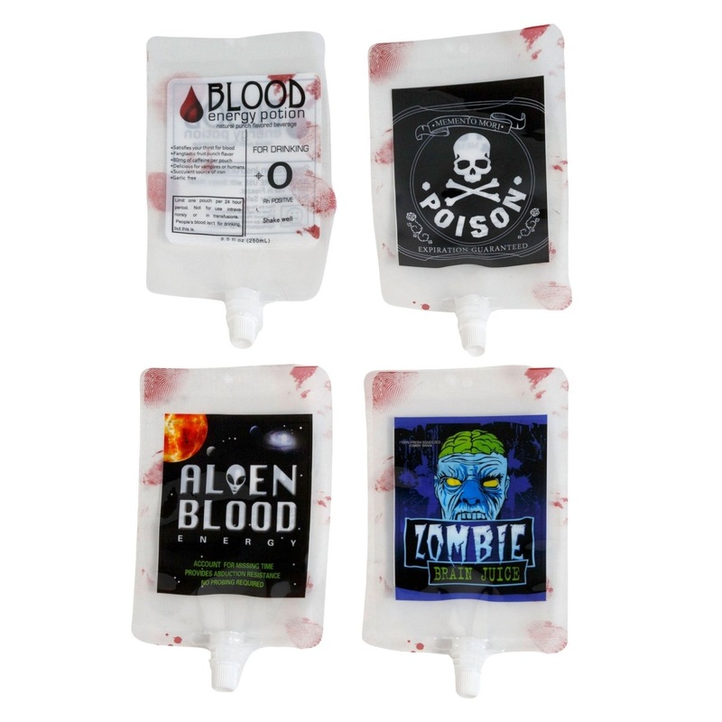 Blood Drink Pouch, Assortment, 1 Count