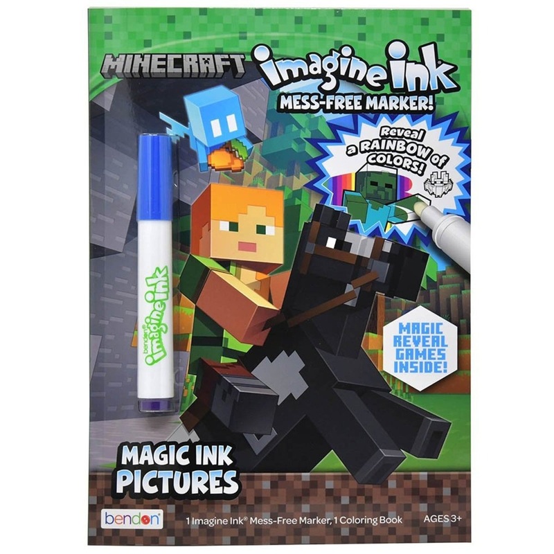 Minecraft Imagine Ink Coloring Book, 1 Count