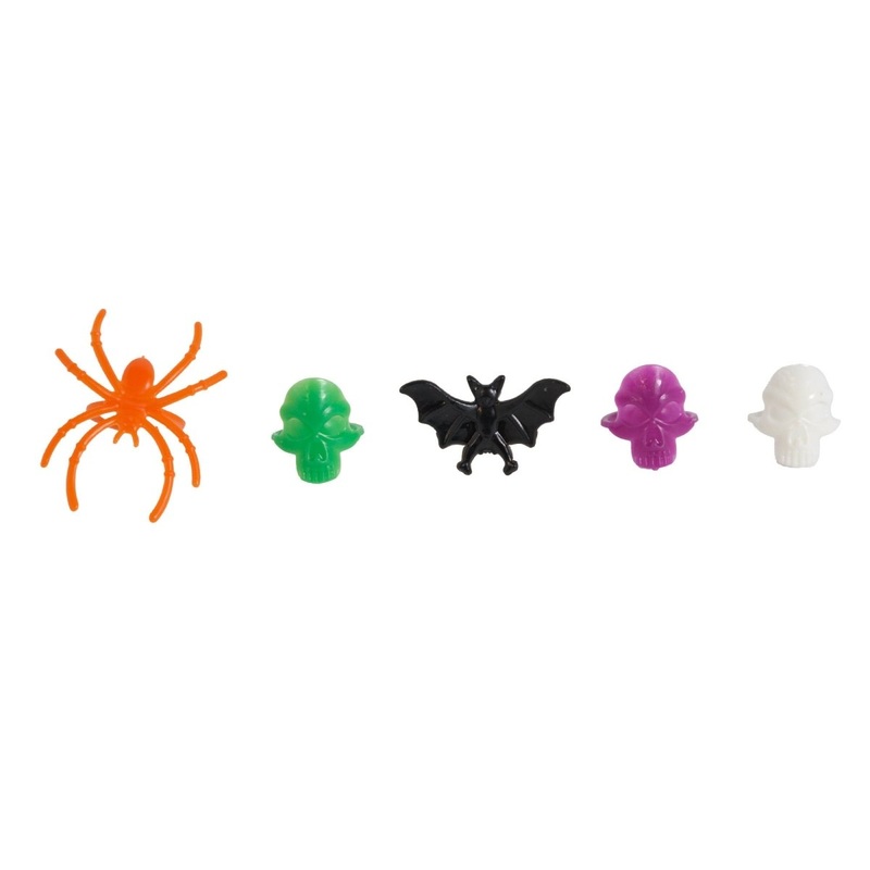 Plastic Insect Ring, Assortment, 50 Count