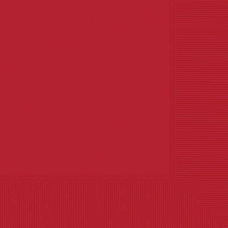 Apple Red Lunch Napkins, 40 Count
