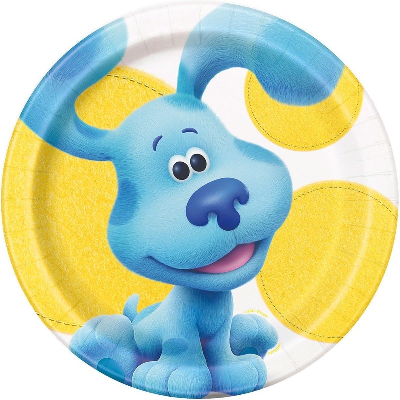 Blue's Clues & You Dinner Plates 9 Inches, 8 Count