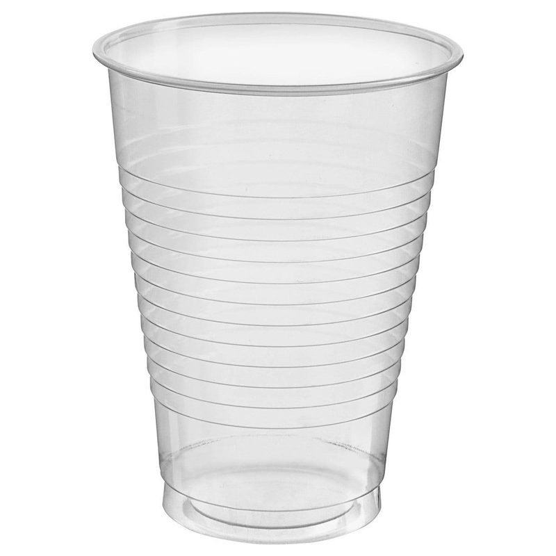Clear Plastic Cups, 12 oz., 20 Count