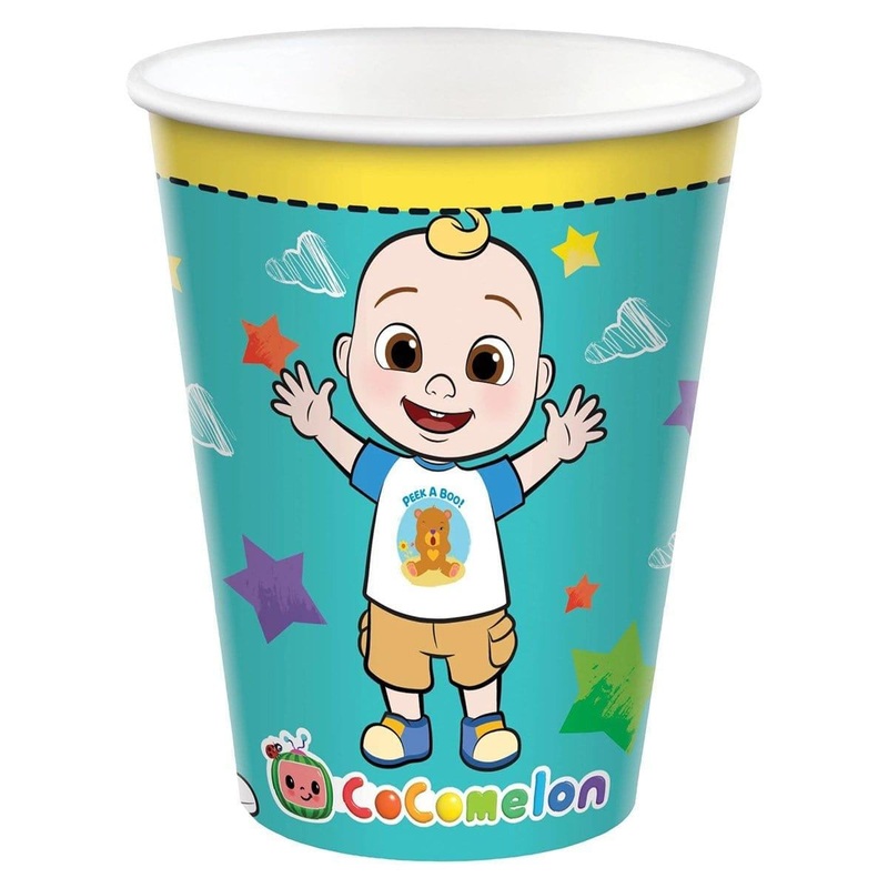 Cocomelon Cups 9 oz., 8 Count
