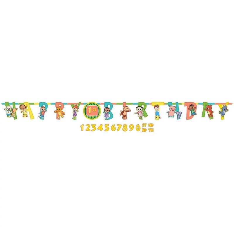 Cocomelon Jumbo Letter Banner