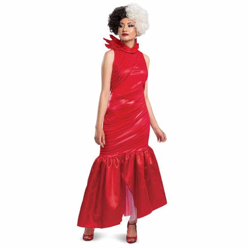 Cruella Classic Costume for Adults, Cruella Live Action M