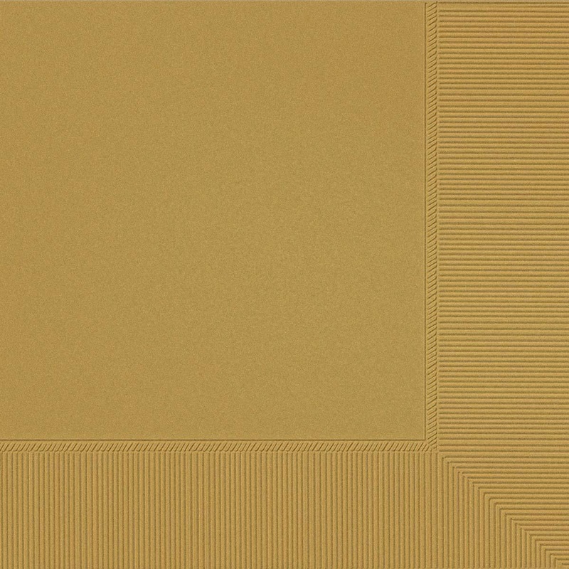 Gold Lunch Napkins, 40 Count