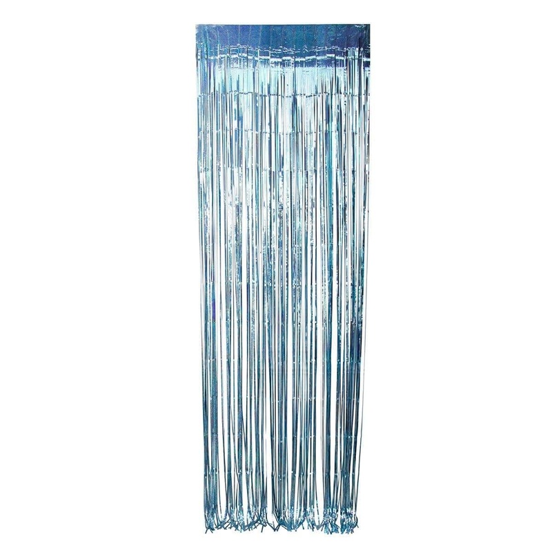 Light Blue, Laser Collection, Fringe Curtain