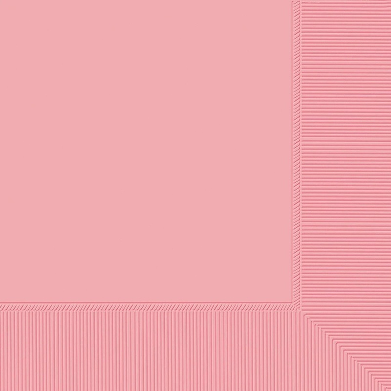 New Pink Beverage Napkins, 40 Count