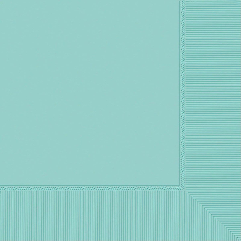 Robin's Egg Blue Lunch Napkins, 40 Count