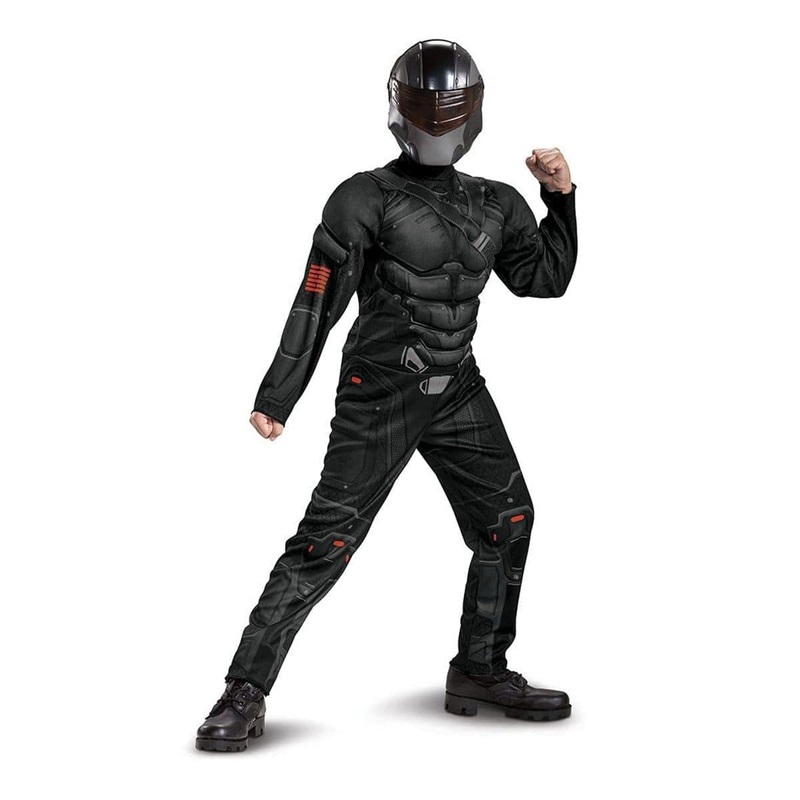 Snake Eyes Muscle Costume for Kids, G.I. Joe S