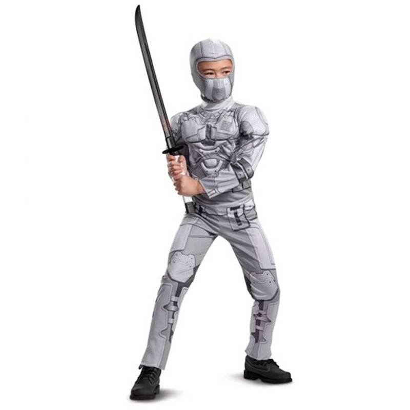 Storm Shadow Muscle Costume for Kids, G.I. Joe Snake Eyes S