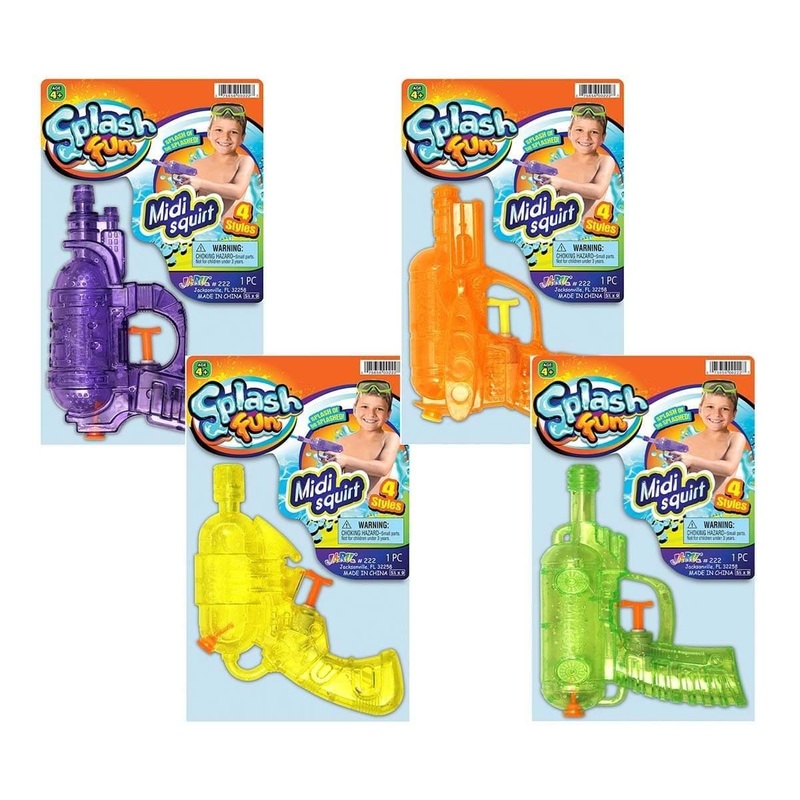 Water Gun Midi Squirt, Assortment, 1 Count